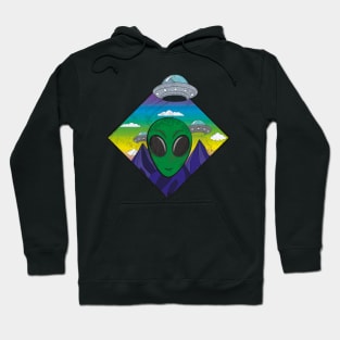 Alien Attack Hoodie